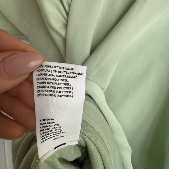 Anthropologie BHLDN Leila Satin Charmeuse Maxi Floor Length Dress - Picture 11 of 13